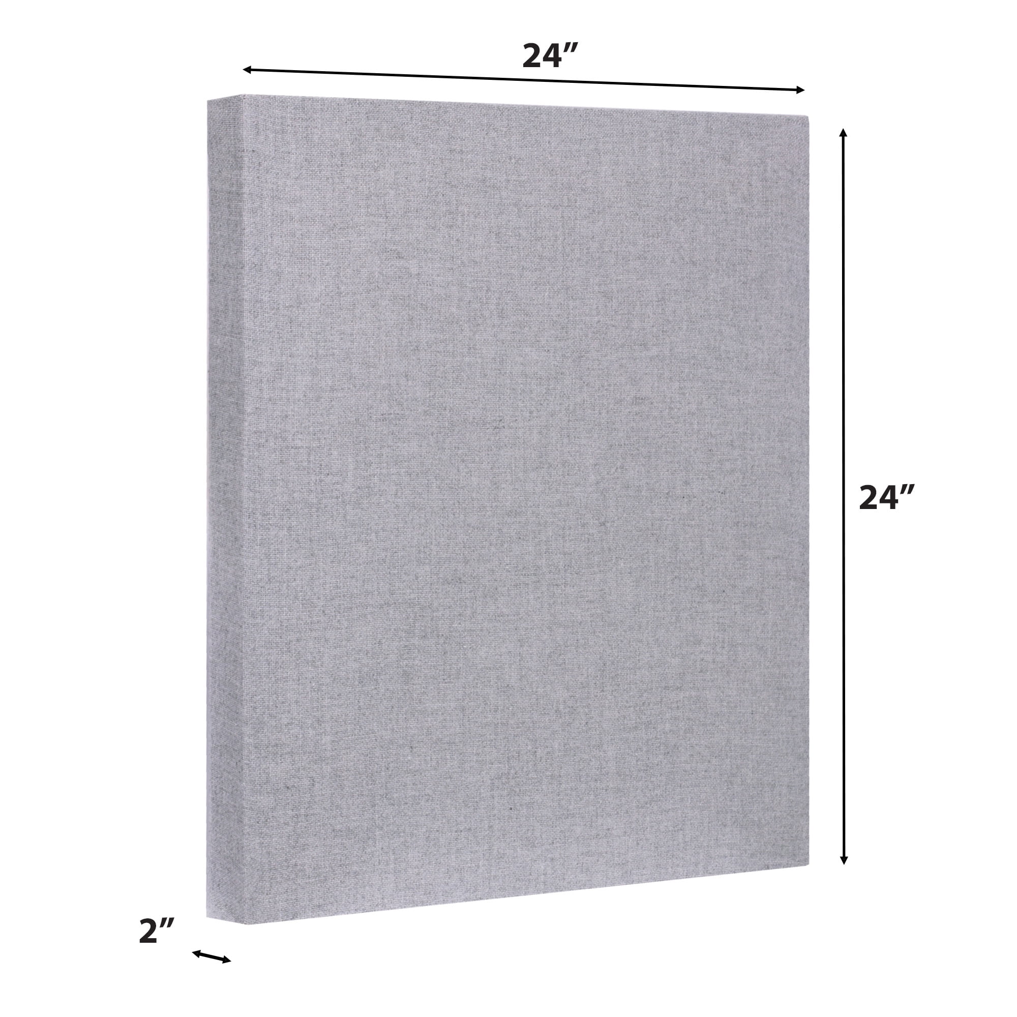 ATS Acoustics Soundproofing Studio Quality Acoustic Panel Fire Rated Square Edge 24x24x2