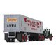 thumbnail image 1 of Mack B-61 Day Cab Green First Gear Modelo 1/64 Diecast con 40 Vintage Trailer Wooster Express Inc Fallen Flag Series, 1 of 1