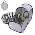 thumbnail image 1 of Parque de juegos para mascotas TailTastic con túnel envolvente para gatos de tamaño mediano, 1 of 6