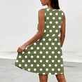 thumbnail image 6 of VBVC Women's Floral Sleeveless Tank Dress,V-Neck Empire Waist Swing Dress For Women,Ladies Casual Loose Fit Summer Dress with Pockets,Multicolor,S-2XL, 6 of 8