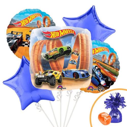 Hot Wheels Balloon Bouquet