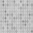 thumbnail image 1 of Ahgly Company Machine Washable Indoor Square Transitional Platinum Gray Area Rugs, 7' Square, 1 of 7