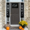 thumbnail image 5 of Northlight Trick or Treat Outdoor Halloween Banners - 19.25" - Black and White - Set of 3, 5 of 5