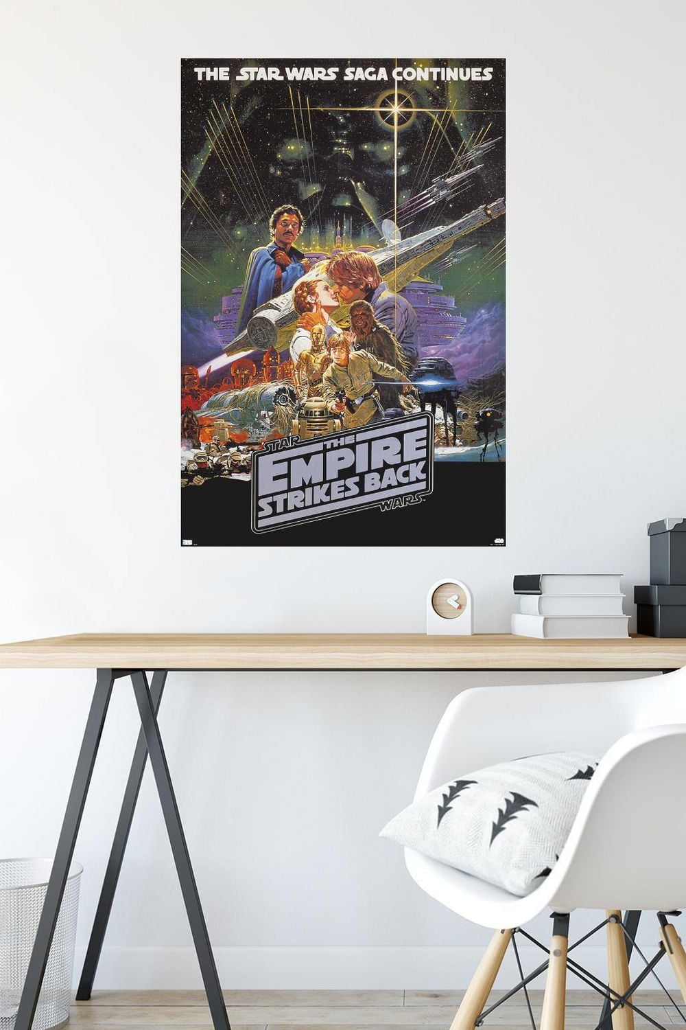 Star Wars: The Empire Strikes Back - Kiss One Sheet Wall Poster, 22.375" x 34"