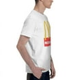 thumbnail image 3 of Mcdonald'S Logo Men'S Basic Short Sleeve T-Shirt Vogue White Small, 3 of 8