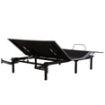 thumbnail image 3 of Pemberly Row Adjustable Bed Frame with Wired Remote - Dark Gray Fabric, 3 of 9