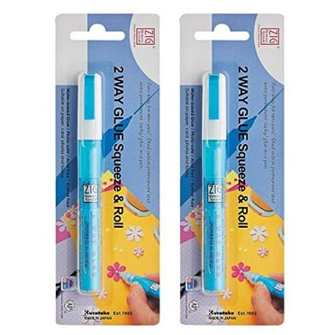 Zig MSB10M1P Memory System Two Way Glue Pen, Carded, Squeeze and Roll (2)