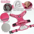 thumbnail image 2 of Arnés para Perro Chico Mediano Grande con Correa 1.5m, Pechera para Perro Ajustable Reflectante Transpirable, Arneses para Perro Sin Tirones para Caminar Viajar Entrenar Perros Accesorios, 2 of 4