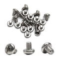 thumbnail image 2 of MroMax 20 Pcs M4 x 5mm Tête de Poêle Phillips Vis de Machine, Acier Inoxydable 304 18-8, Entièrement Fileté, Vis de Tête Croisée Métrique Argent Gris pour Poignée de Tiroir d'Armoire, 2 of 4