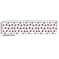thumbnail image 3 of Ladybug Upholstery Fabric by the Yard, Pattern of Insects with Dotted Wings Cartoon Style Beetles Design, Decorative Fabric for DIY and Home Accents, Vermilion White by Ambesonne, 3 of 5