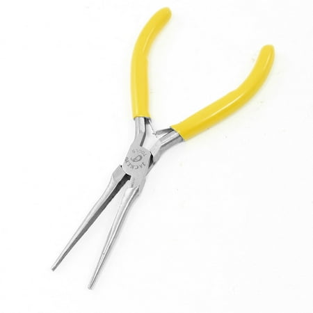 

Unique Bargains Plastic Coated Anti Slip Grip Sharp Needle Nose Shape Metal Pliers C104