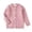 Pink, variant on LIUYUNNN Children's Solid Color Striped Knitting Cardigan Coat Sweater For Boys Girls And Babies,Baby Cardigan With Round Neck Knitting Boys Zip up Hoodies, Size 6-7 Years