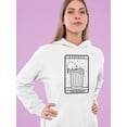 thumbnail image 3 of The Bandit Graphic Pullover Hoodie Women's, 3 of 4