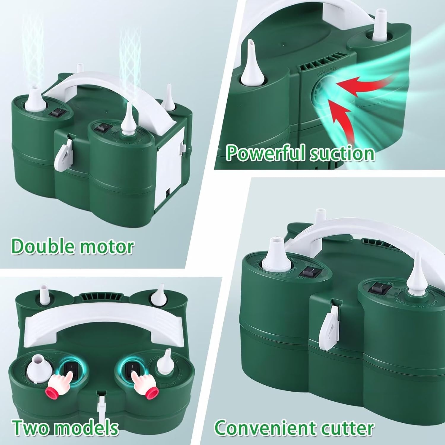 ID IDAODAN Electric Balloon Pump 3-in-1 Inflator photo 7
