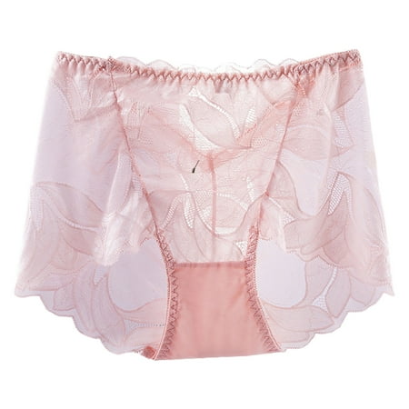 Xiaoxatg Sexy Panties for Women Women s Underwear Plus Size Underwear High Waist Women s Lace Seamless Briefs Glow in The Dark Lingerie