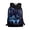 Blue Galaxy Wolf, variant on Pastel Galaxy Cat Kids Backpack for High School Students Lightweight Water Repellent Large Capacity for Boys Girls 6‑18 Daily Travel
