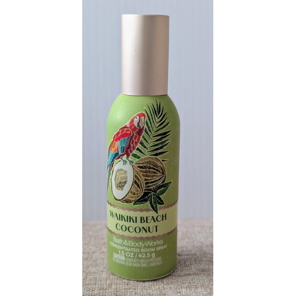 Bath and Body Works WAIKIKI BEACH COCONUT Room Spray - 1.5 oz.
