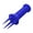 Blue-3.3cmx3.3cmx10cm, variant on Ergonomic Manual Aerator Cultivator Hand Tiller Gardening Digging Fork For Digging Weeding Plant Care Plant Growth