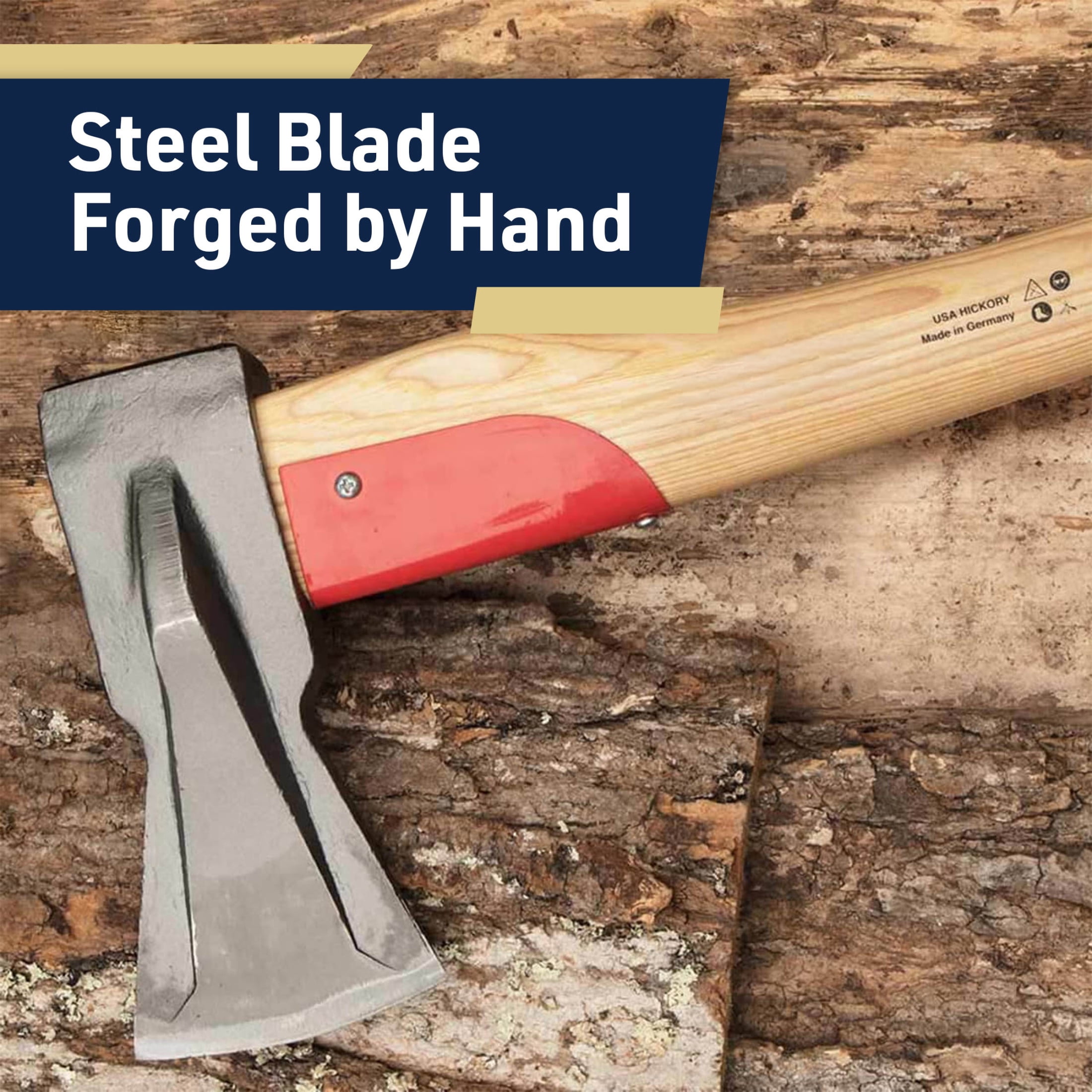 Kings County Tools Splitting Maul Wood Splitter Axe with 31” Handle