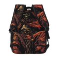 thumbnail image 4 of Disketp Dark Skull King Throne Mochila Estampada para Hombre y Mujer – Mochila Ligera Clásica con Múltiples Bolsillos para Universidad, Trabajo y Viajes-One Size, 4 of 5