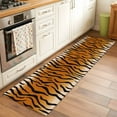 thumbnail image 3 of Runner Rugs 2x6 Ft, Leopard Print Non Slip Area Rugs for Kitchen Bedroom Entryway, Farmhouse Brown Black Animal Texture Washable Carpet Runner Rug Floor Mats for Bedroom Home Decor, 3 of 9