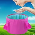 thumbnail image 5 of ZZkhGO Travel Foot Bath, Foldable Wash Basin Bucket with Portable Storage Bag, Waterproof Foot Soaker for Camping Outdoor Travel Home Use, 5 of 6
