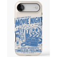 Filming Cooking Iphone Movie Night Popcorn and Film Reel Tough Case for Apple iPhone ...