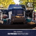 thumbnail image 3 of Pit Boss Portable Tabletop Wood Pellet Grill PB150PPG, Black, 3 of 11