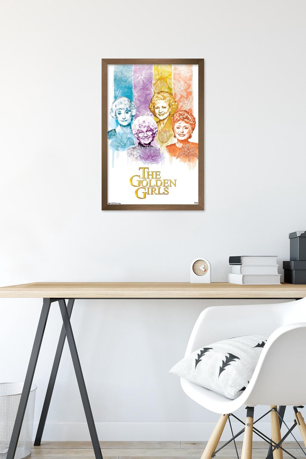The Golden Girls - Older Wall Poster, 14.725" x 22.375", Framed