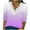 Purple3, variant on Lmnyox Lace V Neck Shirts for Women Fall Casual Long Sleeve Blouses Trendy Business Tops Work Clothes