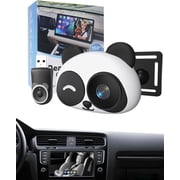 Car Camera Monitor,Wireless Backseat Baby Monitor for Infants, Car Babycam, Easy Installation, Plug & Play, 1080p HD, Split Screen, Navigation for Parents & Pet Owners, Infant Safety（A)