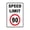 Color1, variant on Speed Limit 60 Kph Tin Sign Warning Metal Sign Vintage Sign Wall Decor for Home Farm Bar Coffee Shop Club Decoration 8x12 Inch