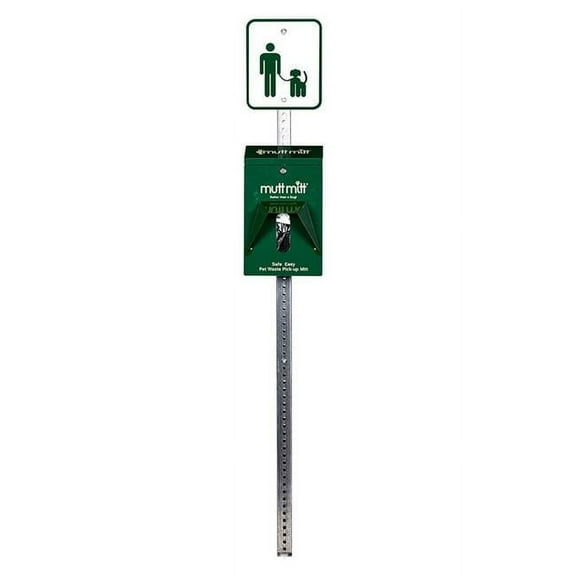 Mutt Mitt 1000 Dog Waste Dispenser Station 2-Ply, Green
