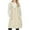 Beige-02, variant on HTNBO Puffer Vest Women Winter Warm Long Quilted Sleeveless Jackets with Pockets Fall Fashion Zip Up Puffy Coat Outerwear