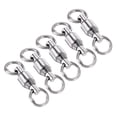 thumbnail image 1 of Unique Bargains 50LBS Roulement à Billes en Acier Inoxydable Pivotant pour Pêche en Eau Salée et Douce, Argent 25 Pack, 1 of 4