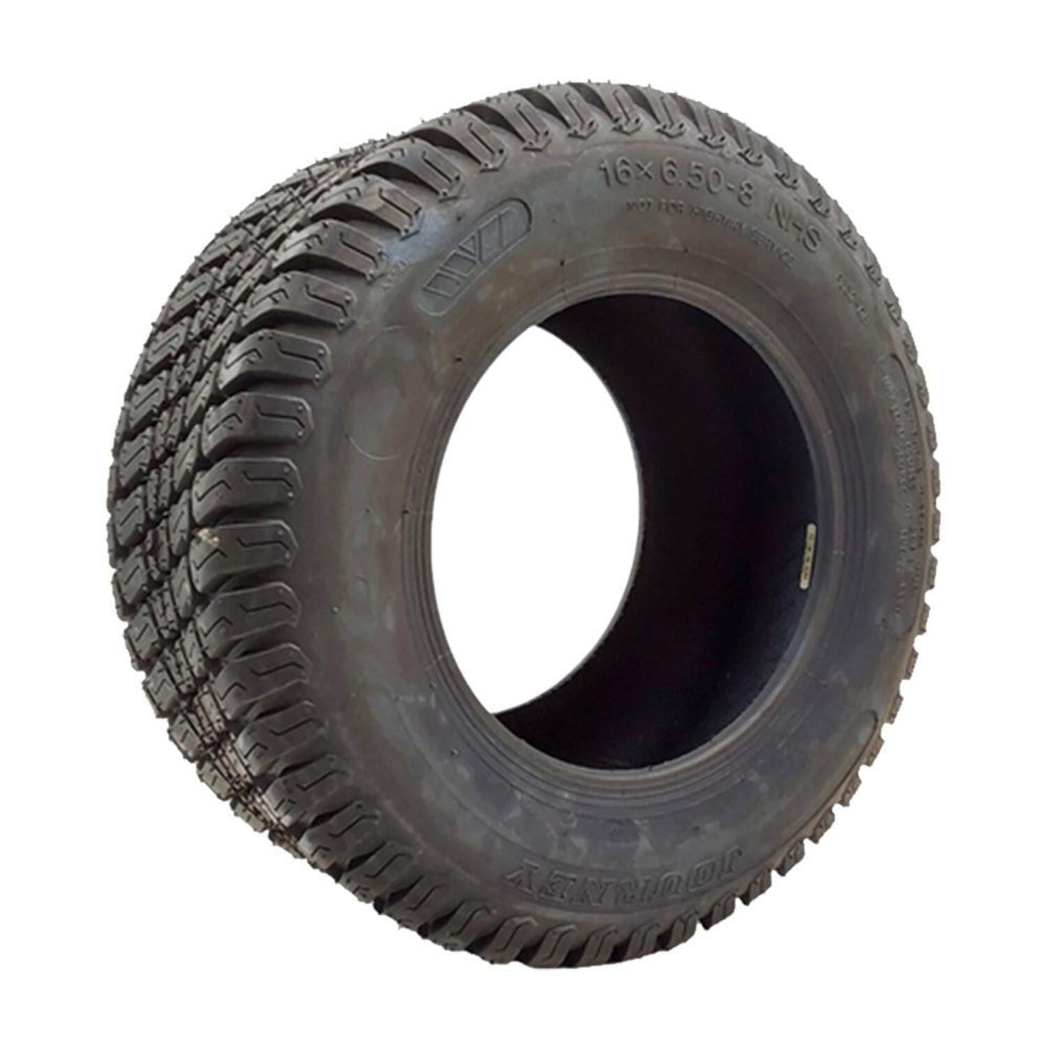 Proven Part Set Of 2 16X6.50-8 Lawn Mower Turf Master Tires 4 Ply Tubeless 5114011