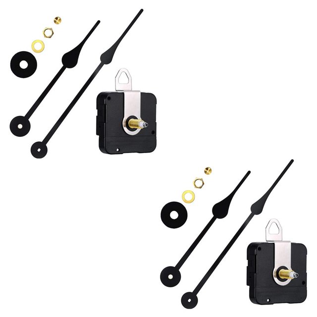 Advancent Movimiento de reloj de alto , mecanismo de reemplazo de relojes de pared con manecillas de hora y minuto, accesorio de reparación Type1 NO1