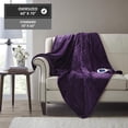 thumbnail image 2 of Beautyrest Couverture Électrique Réversible Microlight à Sherpa, Arrêt Automatique, Pratiquement Zéro EMF, Réglage de Chaleur Multiple, Certifié UL, Lavable en Machine, Jeté Surdimensionné Violet (60 Po X 70 Po), 2 of 2