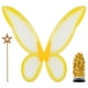 thumbnail image 1 of Funcredible Alas de Hada Doradas Varita de Hada y Purpurina - Accesorios para Disfraces de Hada - Disfraz de Hada para Mujeres y niñas - Accesorios de Hada Cosplay, 1 of 5