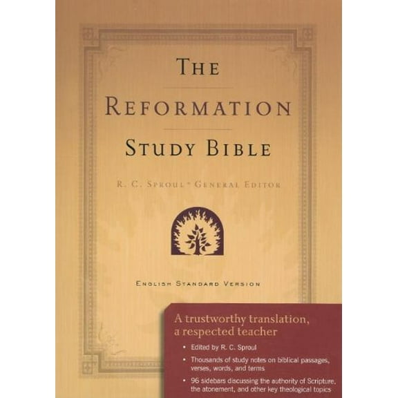 Pre-Owned Reformation Study Bible-ESV (Burgundy), 9780875527871, 0875527876, Paperback, First Edition edition