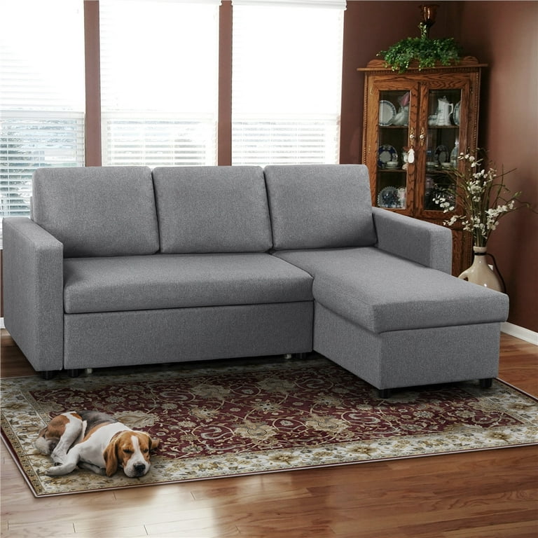 Reversible Sectional Sleeper Sofa
