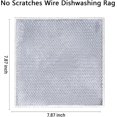 Clapone Multipurpose Wire Dishwashing Rags For Wet And Dry Stainless