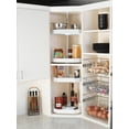 thumbnail image 2 of Rev-A-Shelf 6272-22-11-52 Classic 2 Tier 22" D Shaped Flat Side Lazy Susan - White, 2 of 6