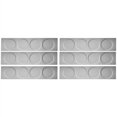 thumbnail image 2 of 9X Estante magnético para tarros de especias, tarros de especias de acero inoxidable, base de placa de pared, base montada en la pared para latas de especias magnéticas, 2 of 8