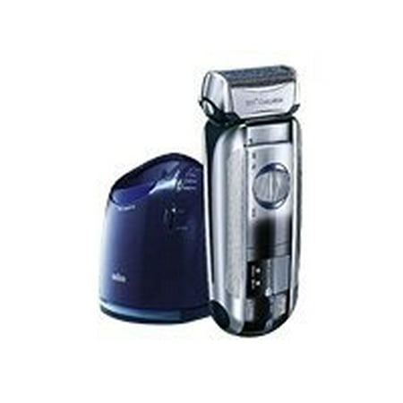 Braun 360 Complete 8985 - Shaver - cordless - silver/dark blue