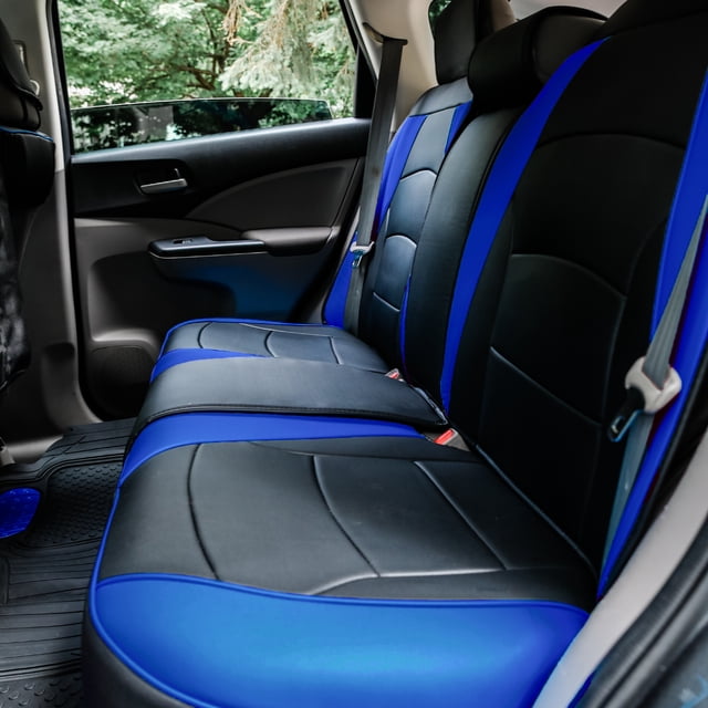 Ultra Comfort High Grade Leather Seat Covers For Car Truck SUV Van - Rear Set