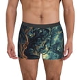 thumbnail image 1 of Balery Enchanted Forest Skull Path Calzoncillos bóxer para hombre, ropa interior de algodón suave y transpirable con cinturilla de nailon-Large, 1 of 5