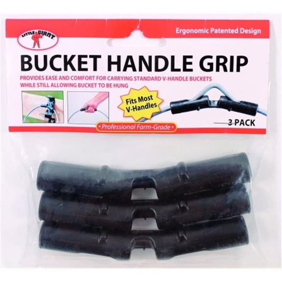 Miller Mfg Co Inc P-Little Giant Bucket Handle Grip- Black 3 Pack