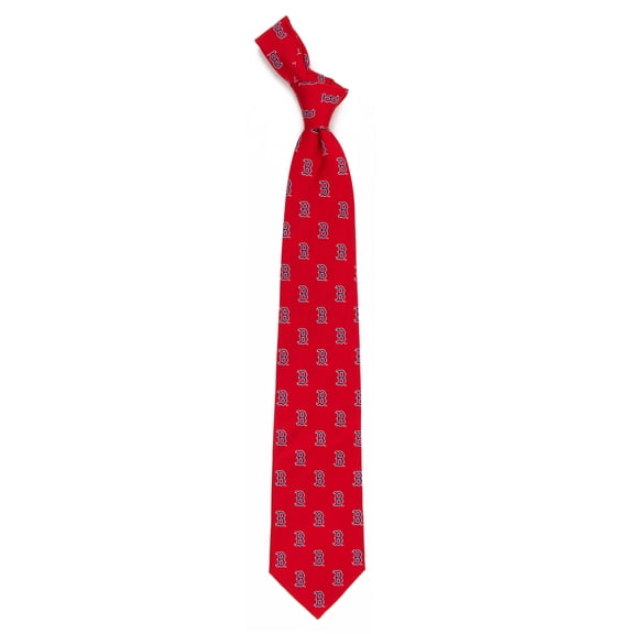 Men's Red Boston Red Sox Echo Woven Silk Tie