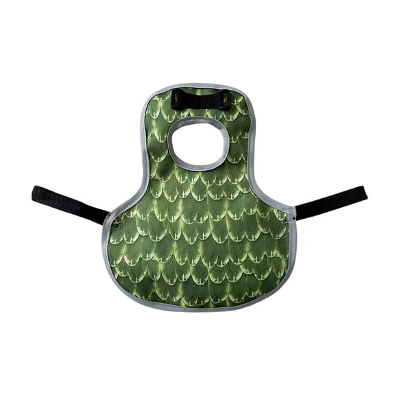 Chicken Saddles for Hens,Chicken Apron Back with Waterproof Breathable Protective Vest & Adjustable Strap,Farm Mating Injury Prevention,Green